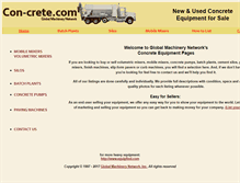 Tablet Screenshot of con-crete.com